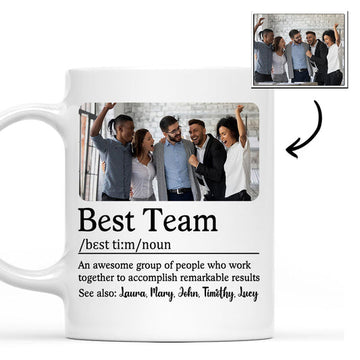 Best Team - Personalized Coffee Mug-Myprintsy