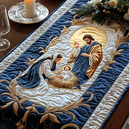 Bethlehem Blessing Quilted Table Runner VTQ-Myprintsy