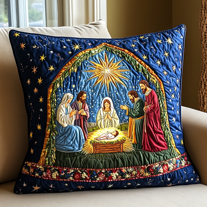 Bethlehem Peace Quilted Pillow Case VTQ-Myprintsy