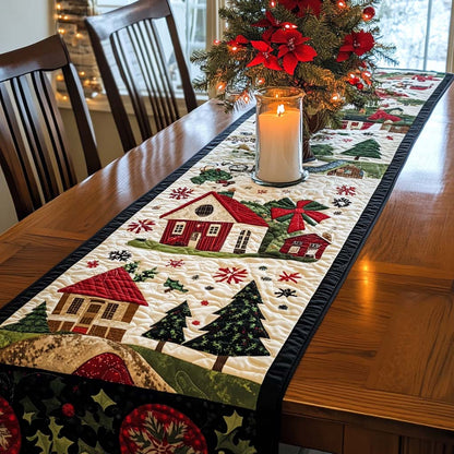Bethlehem Star Quilted Table Runner VTQ-Myprintsy