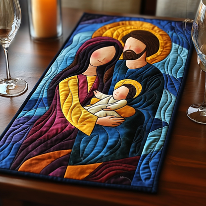 Bethlehem Star Quilted Table Runner VTQ-Myprintsy