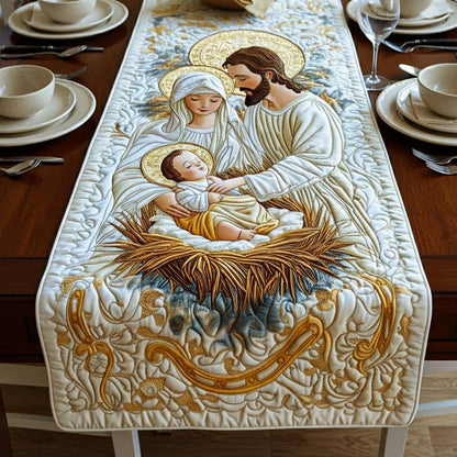 Bethlehem Starlight Quilted Table Runner VTQ-Myprintsy