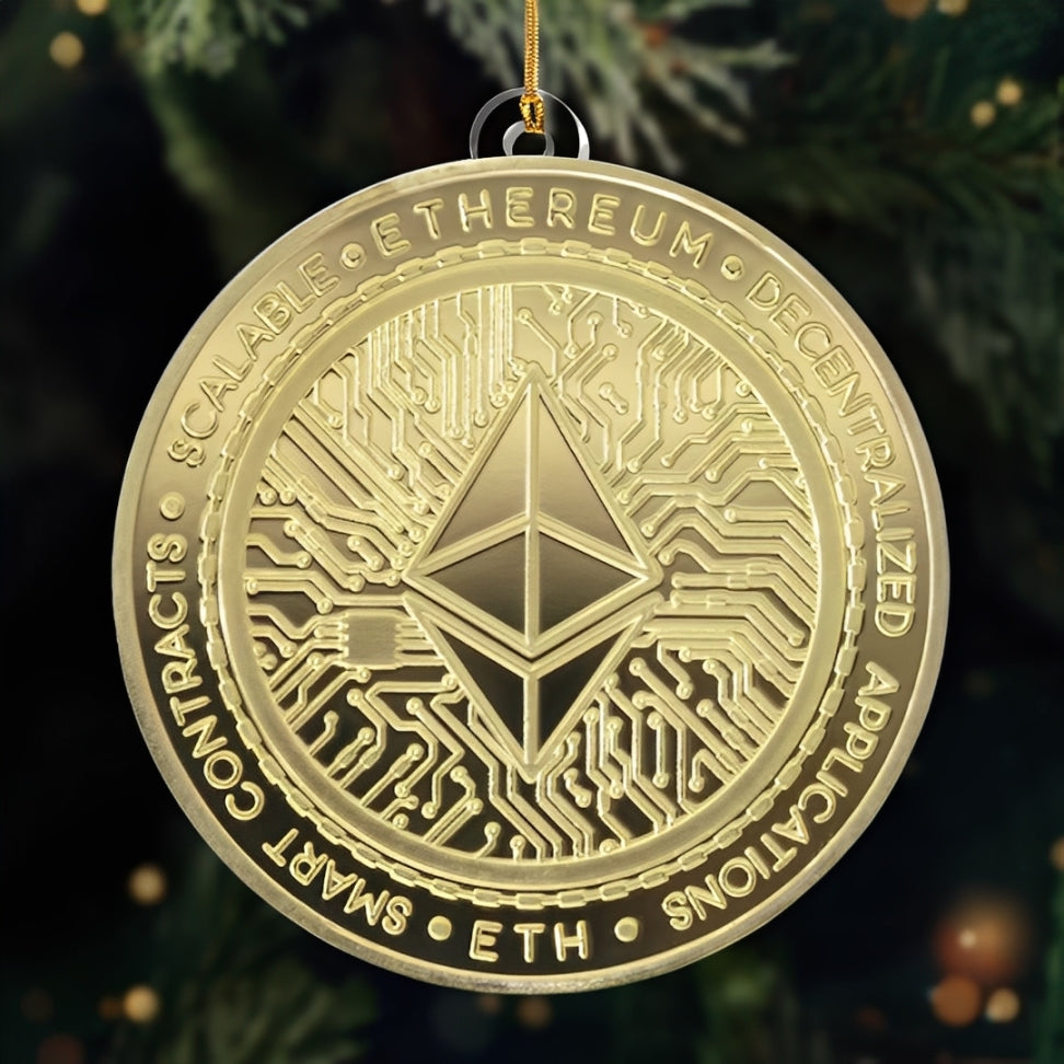 Bitcoin - Personalized Acrylic Ornament-Myprintsy