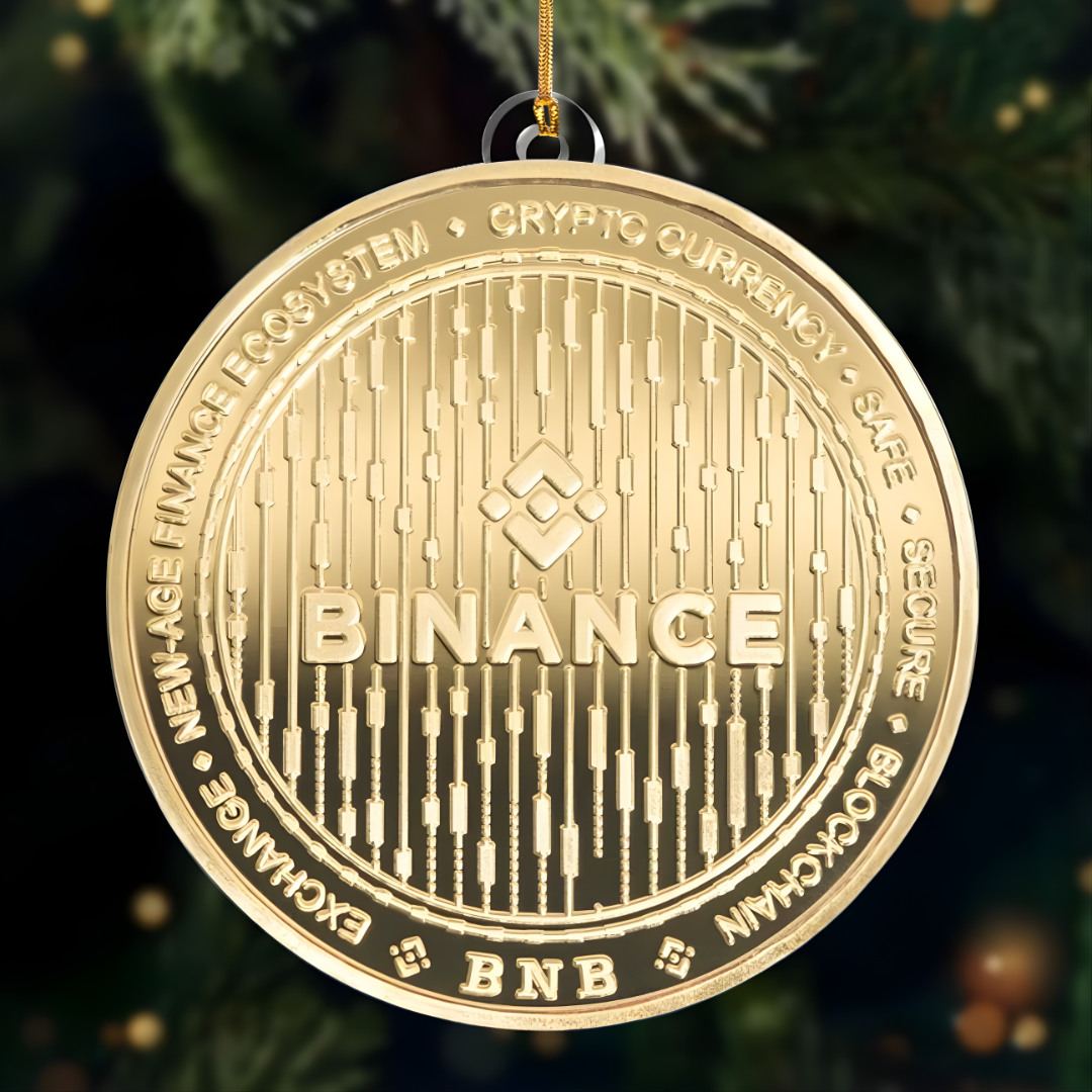 Bitcoin - Personalized Acrylic Ornament-Myprintsy