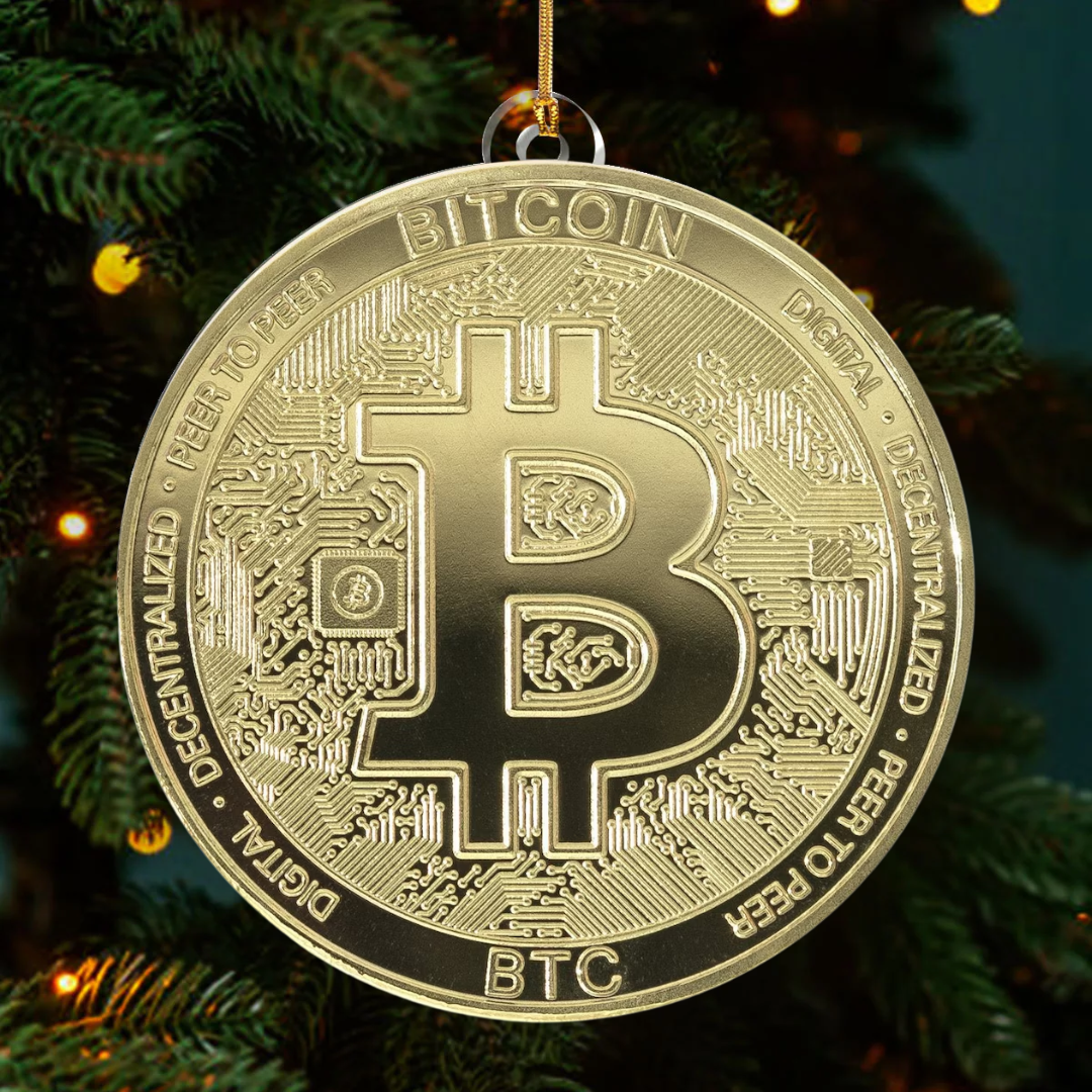 Bitcoin - Personalized Acrylic Ornament-Myprintsy