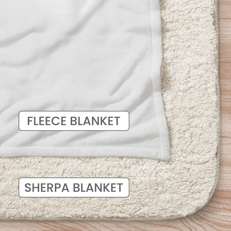 Black Beard Blanket-Myprintsy