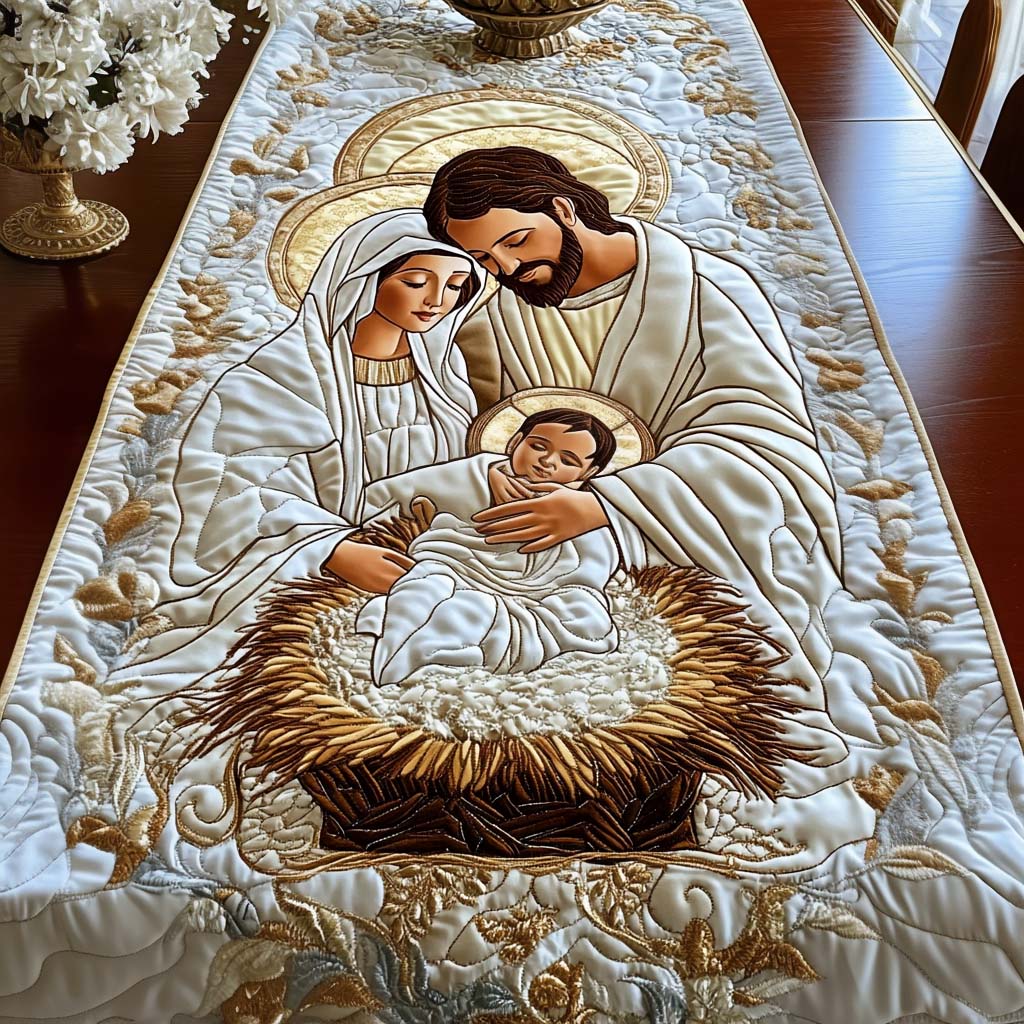 Blessed Unity Quilted Table Runner VTQ-Myprintsy