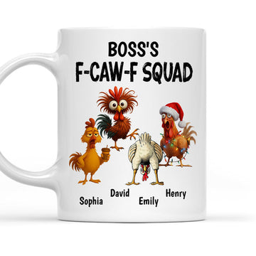 Boss FCAWF Squad - Personalized Coffee Mug-Myprintsy