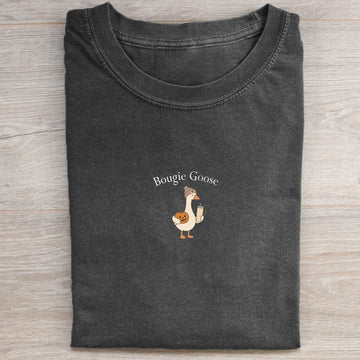 Bougie Goose Wearing Beanie Hat Halloween - Halloween Shirt-Myprintsy