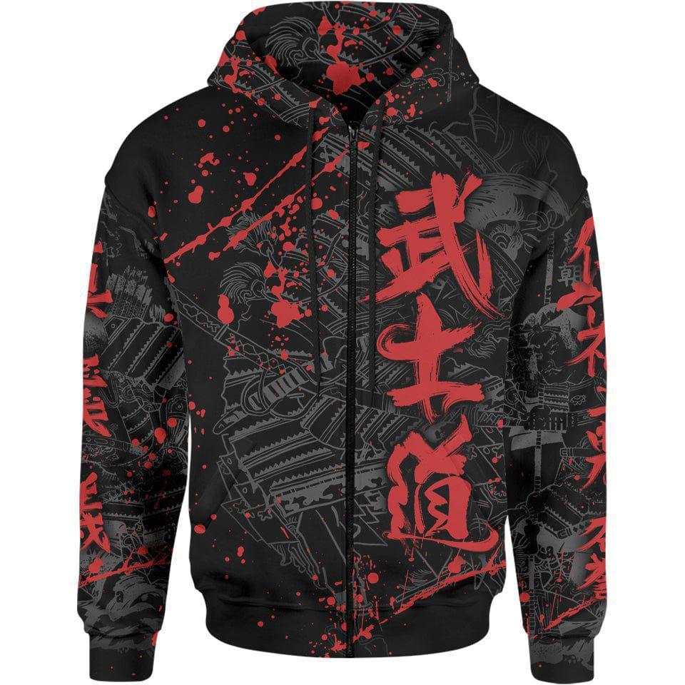 Bushido Zip Hoodie