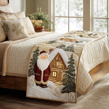 Cabin Lights Quilted Bed Runner VTQ-Myprintsy