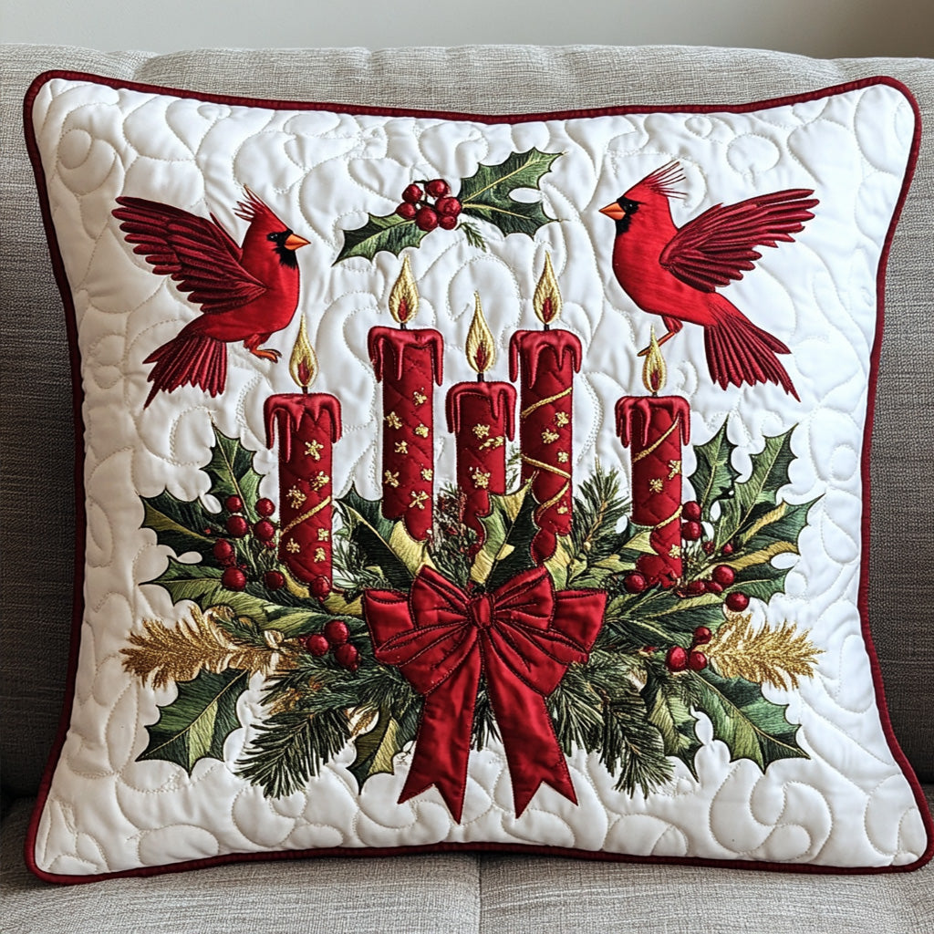 Candle Harmony Quilted Pillow Case VTQ-Myprintsy