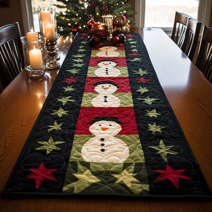 Candy Cane Bliss Quilted Table Runner VTQ-Myprintsy
