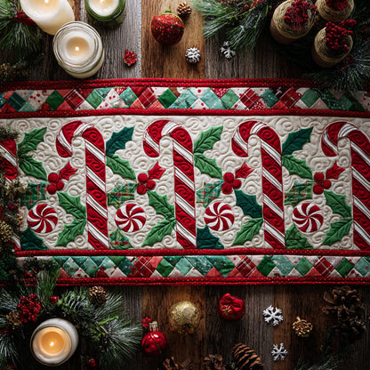 Candy Symphony Quilted Table Runner VTQ-Myprintsy
