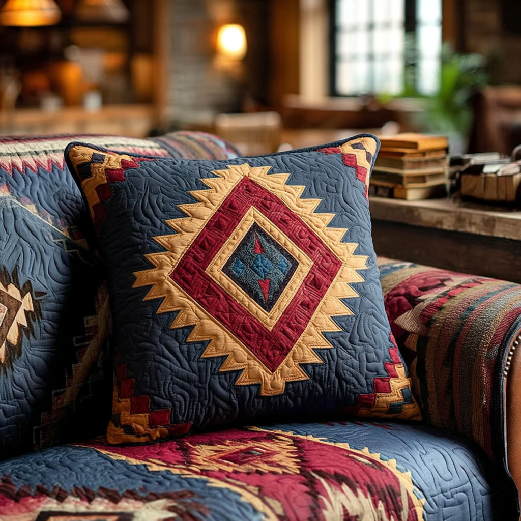 Canyon Nights Quilted Pillow Case VTQ-Myprintsy