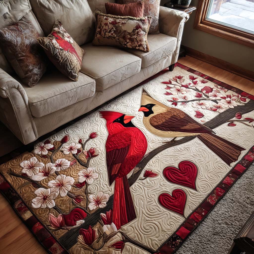 Cardinal Spirit Area Rug VTQ-Myprintsy