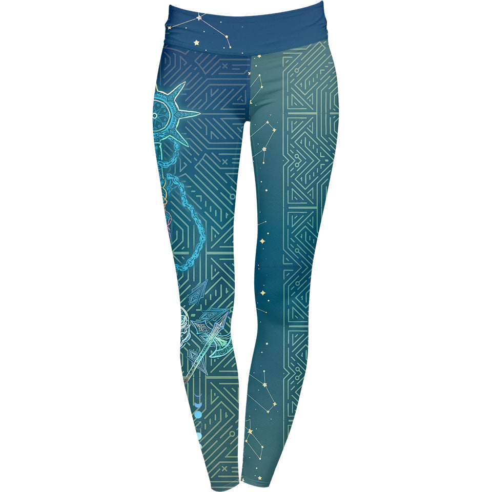 Celestial Guardian Limited Edition Leggings-Myprintsy