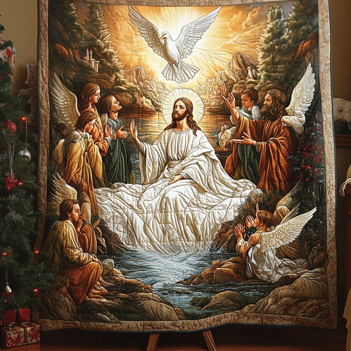 Celestial Serenity Quilted Blanket VTQ-Myprintsy