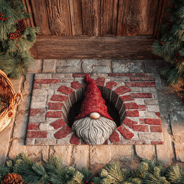 Charming Christmas Gnome Doormat VTQ-Myprintsy