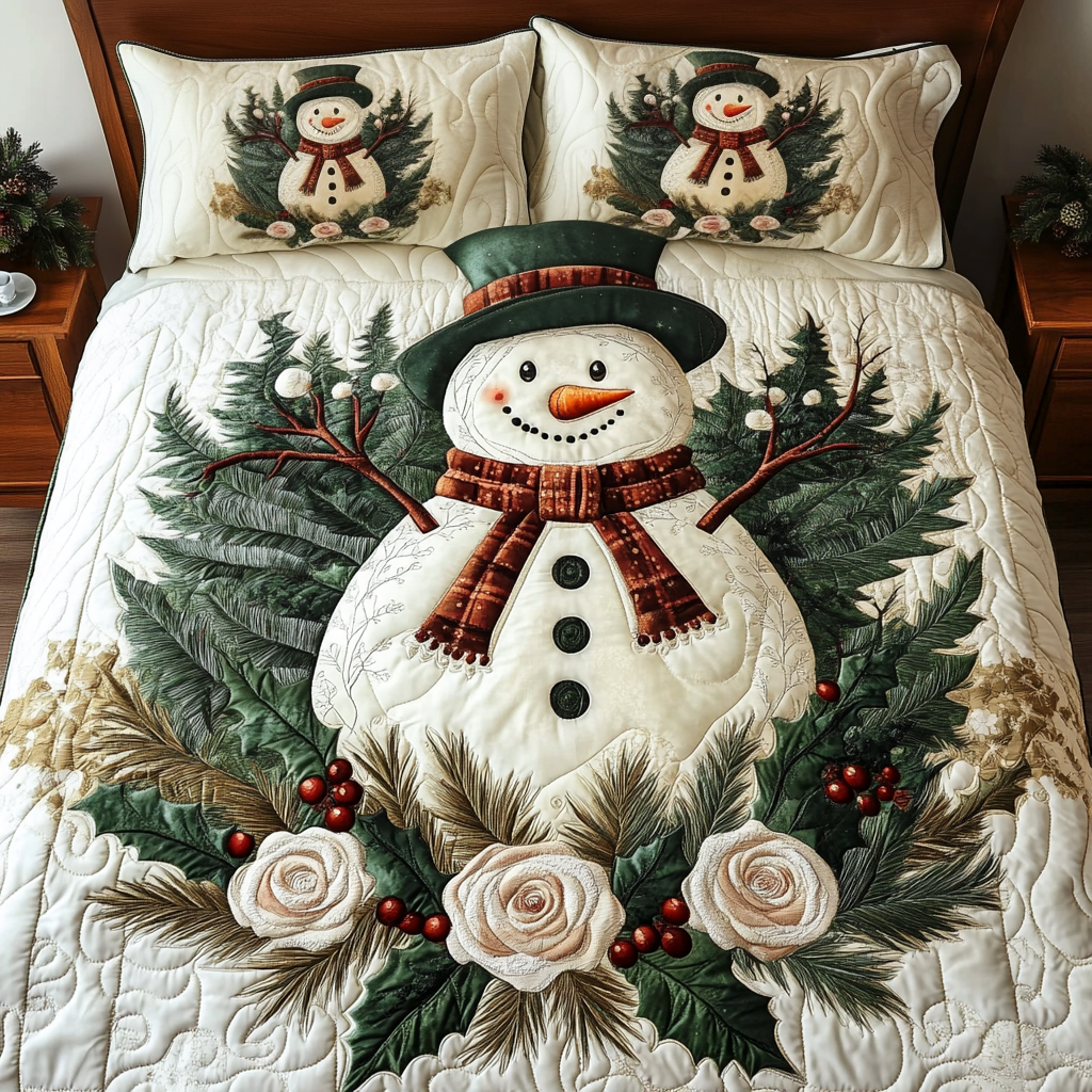 Chill Dreams -Piece Quilted Bedding Set VH VTQ-Myprintsy
