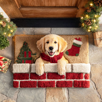 Chimney Golden Glow Doormat VTQ-Myprintsy