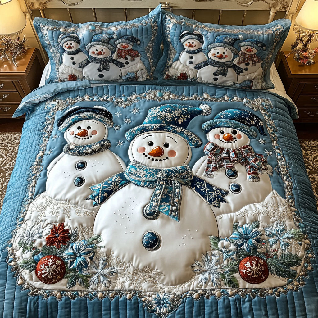Christmas Blessings -Piece Quilted Bedding Set VTQ-Myprintsy