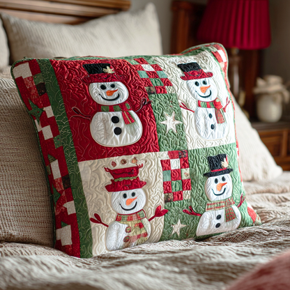 Christmas Candle Night Quilted Pillow Case VTQ-Myprintsy
