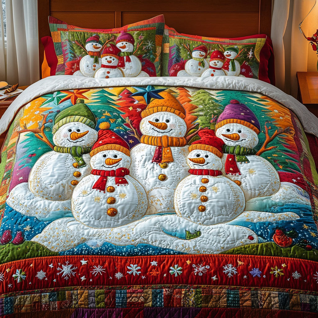 Christmas Dream -Piece Quilted Bedding Set VTQ-Myprintsy