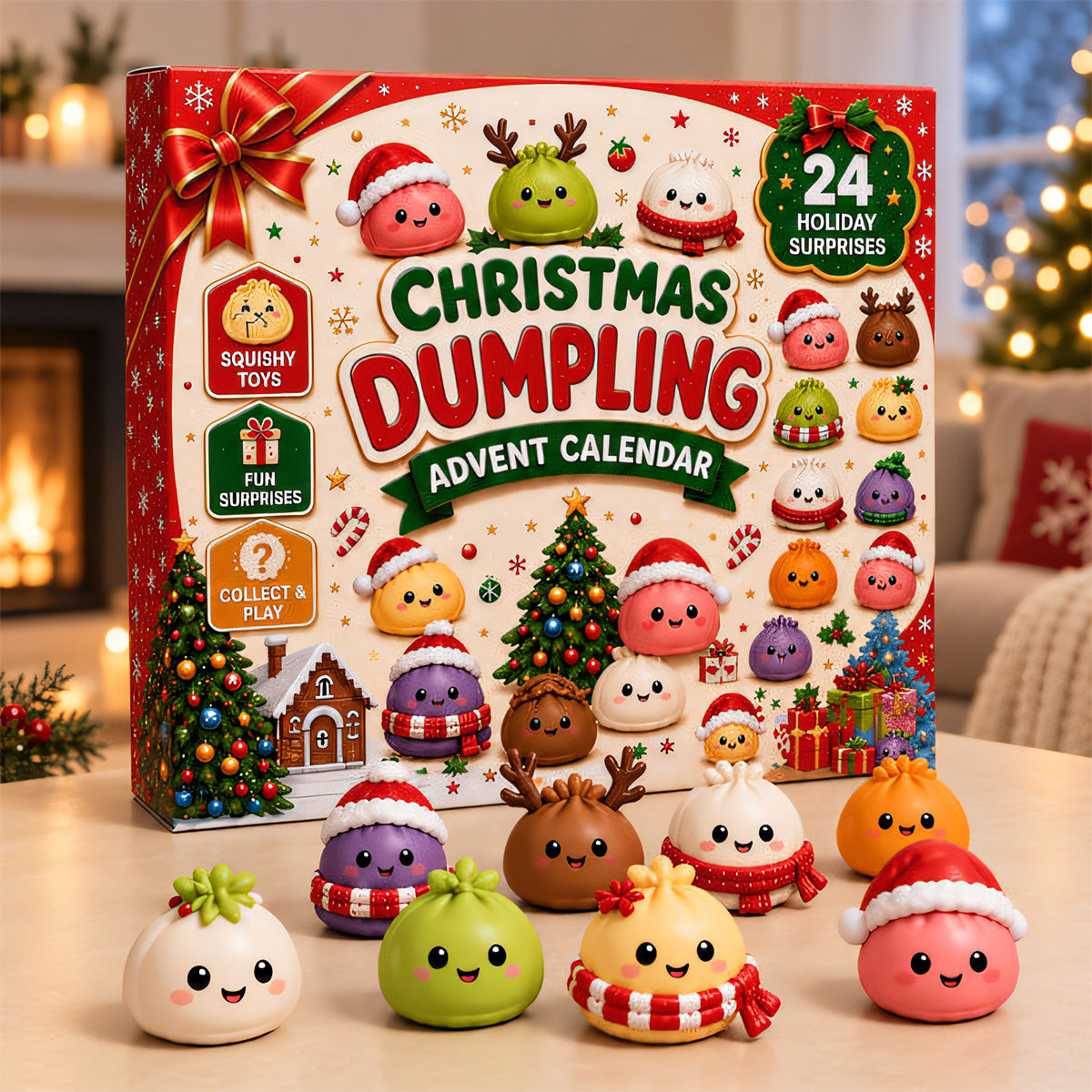 Christmas Dumpling - Advent Calendar-Myprintsy