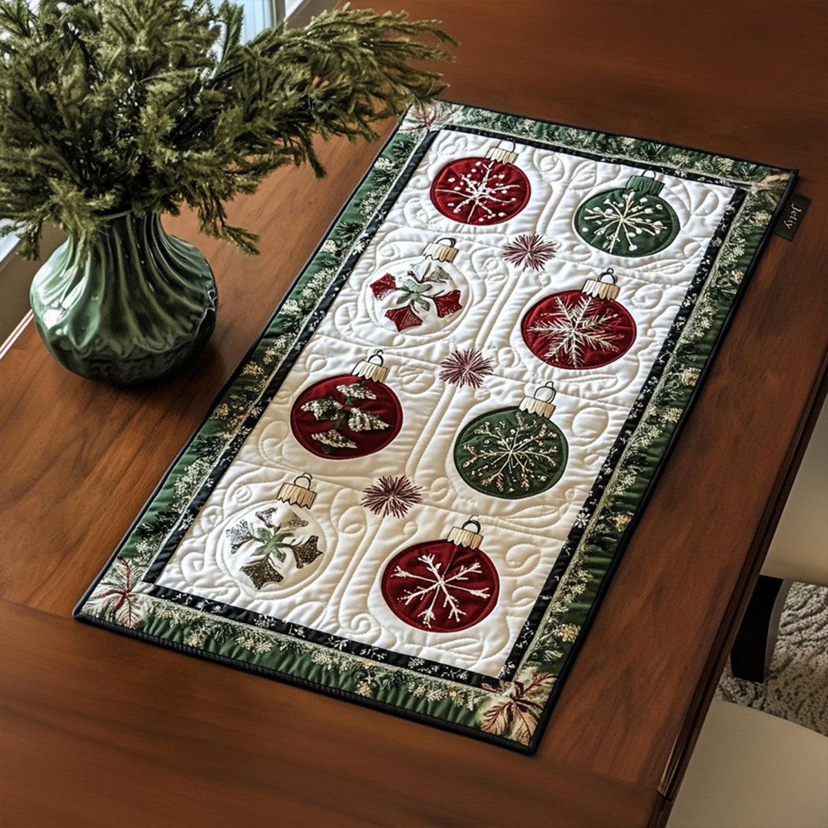 Christmas Elegance Quilted Place Mat VTQ-Myprintsy
