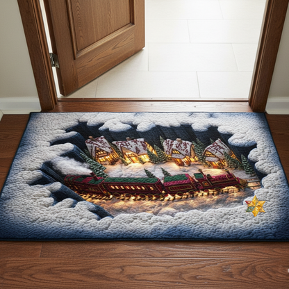 Christmas Express Doormat VTQ-Myprintsy