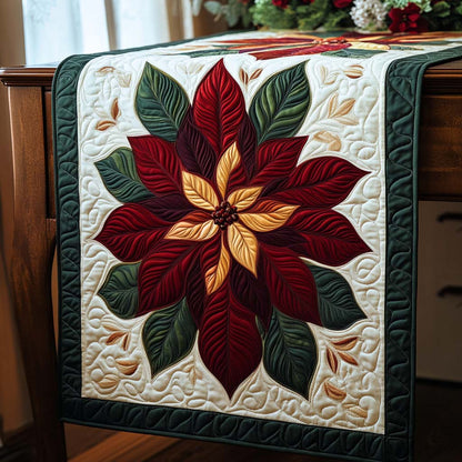 Christmas Flower Quilted Table Runner VTQ-Myprintsy