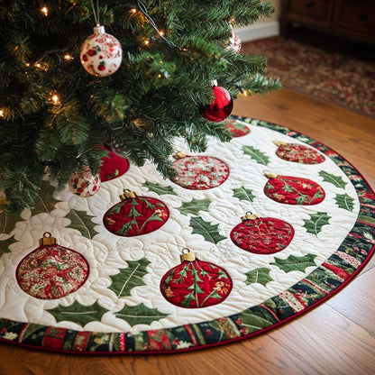 Christmas Ornaments Christmas Quilted Tree Skirt-Myprintsy