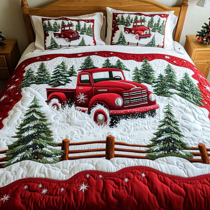 Christmas -Piece Quilted Bedding Set VTQ-Myprintsy