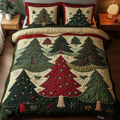 Christmas -Piece Quilted Bedding Set VTQ-Myprintsy