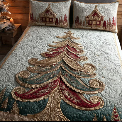 Christmas -Piece Quilted Bedding Set VTQ-Myprintsy