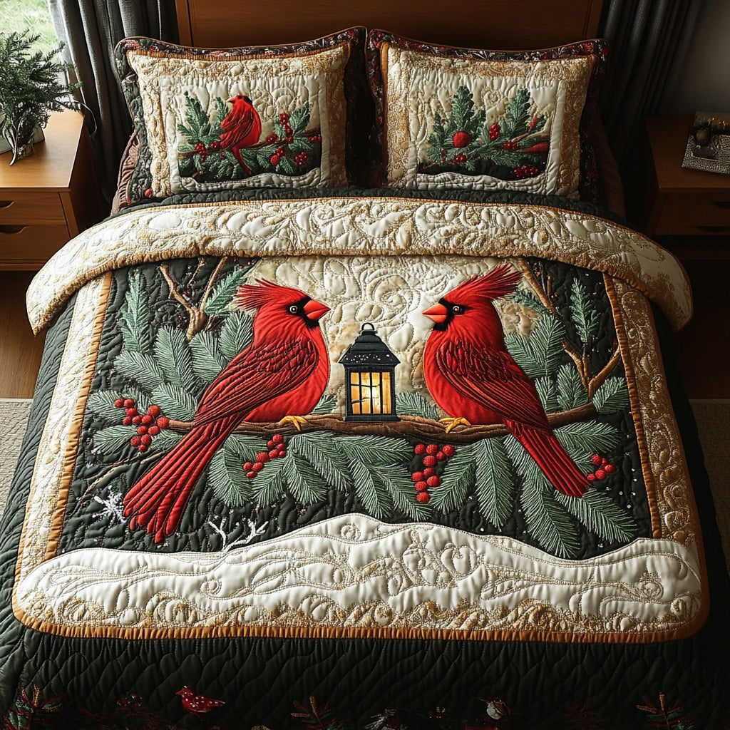 Christmas -Piece Quilted Bedding Set VTQ-Myprintsy