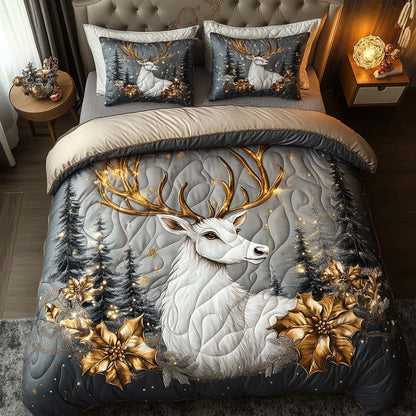 Christmas -Piece Quilted Bedding Set VTQ-Myprintsy