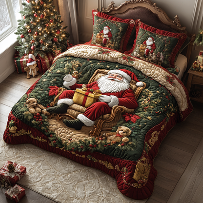 Christmas -Piece Quilted Bedding Set VTQ-Myprintsy