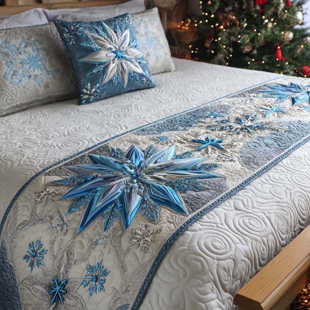 Christmas Quilted Bed Runner VTQ-Myprintsy