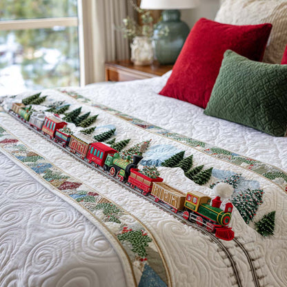 Christmas Quilted Bed Runner VTQ-Myprintsy