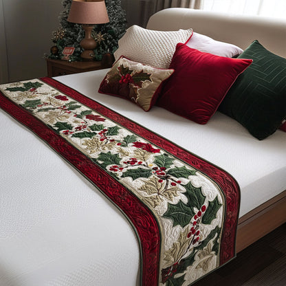 Christmas Quilted Bed Runner VTQ-Myprintsy