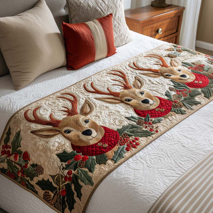 Christmas Quilted Bed Runner VTQ-Myprintsy