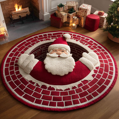 Christmas Quilted Round Mat VTQ-Myprintsy