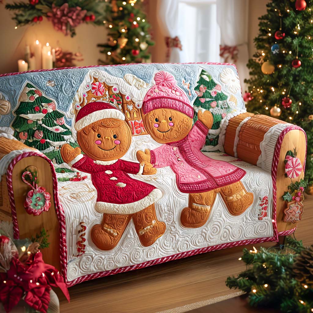 Christmas Quilted Sofa Cover VTQ-Myprintsy