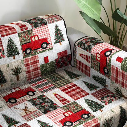 Christmas Quilted Sofa Cover VTQ-Myprintsy