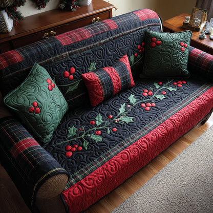 Christmas Quilted Sofa Cover VTQ-Myprintsy