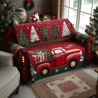 Christmas Quilted Sofa Cover VTQ-Myprintsy