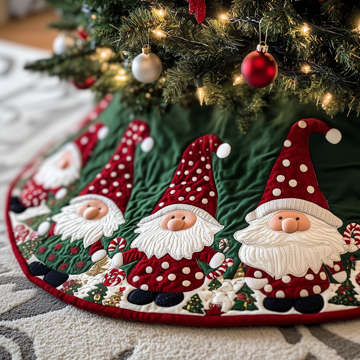 Christmas Quilted Tree Skirt VTQ-Myprintsy