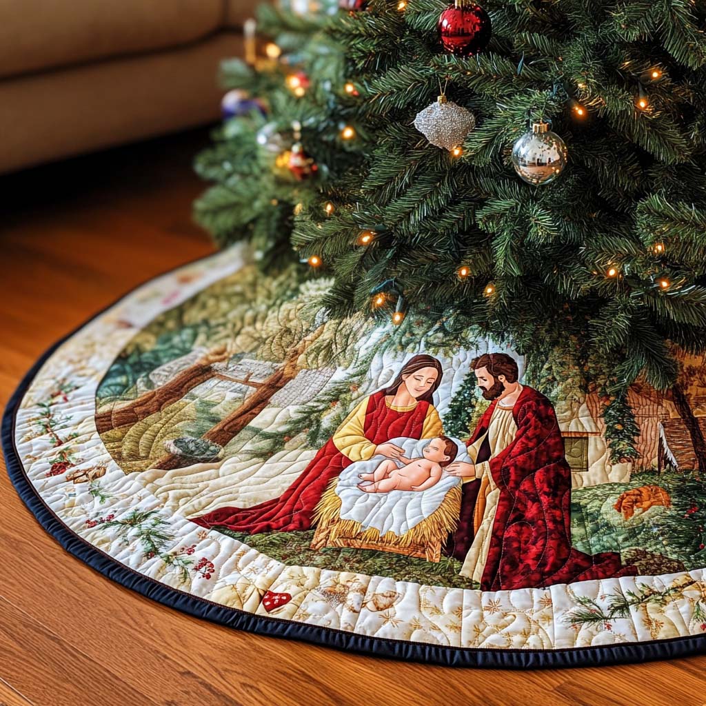 Christmas Quilted Tree Skirt VTQ-Myprintsy